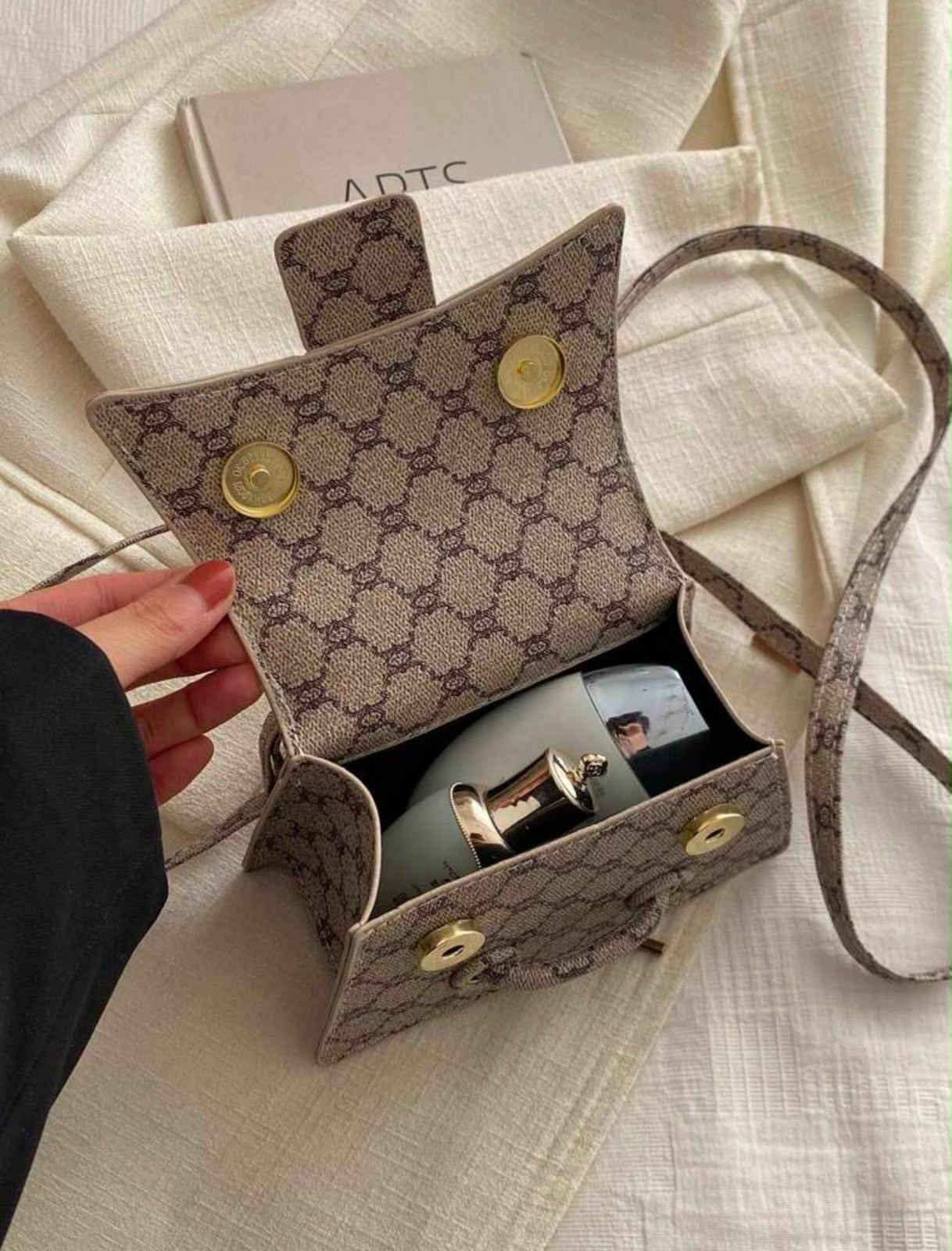 Bolsa Siena mini beige