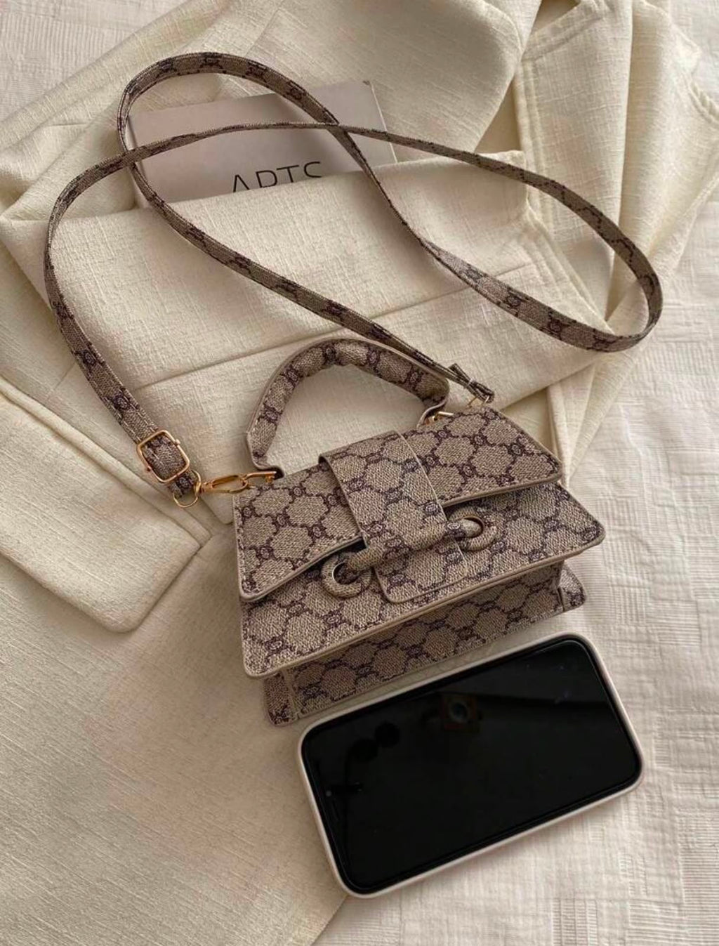 Bolsa Siena mini beige