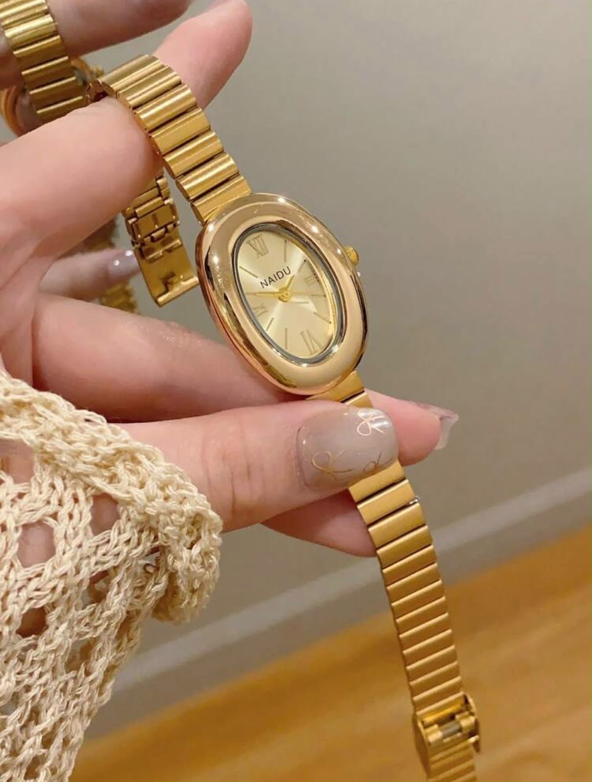 Reloj Dorado Acero Inxidable