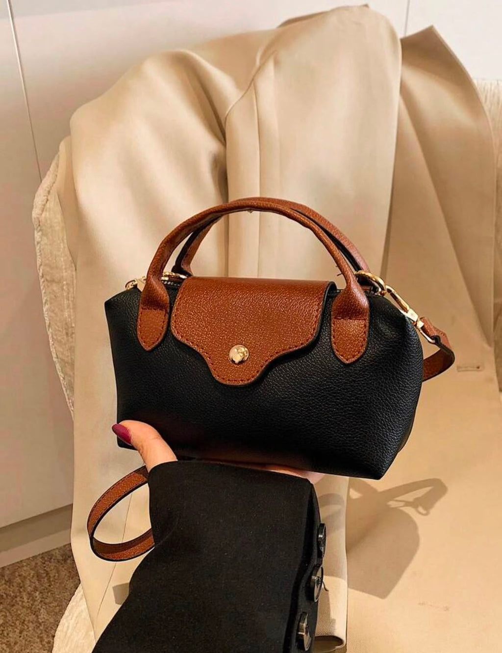 Bolsa Roma Mini Negra