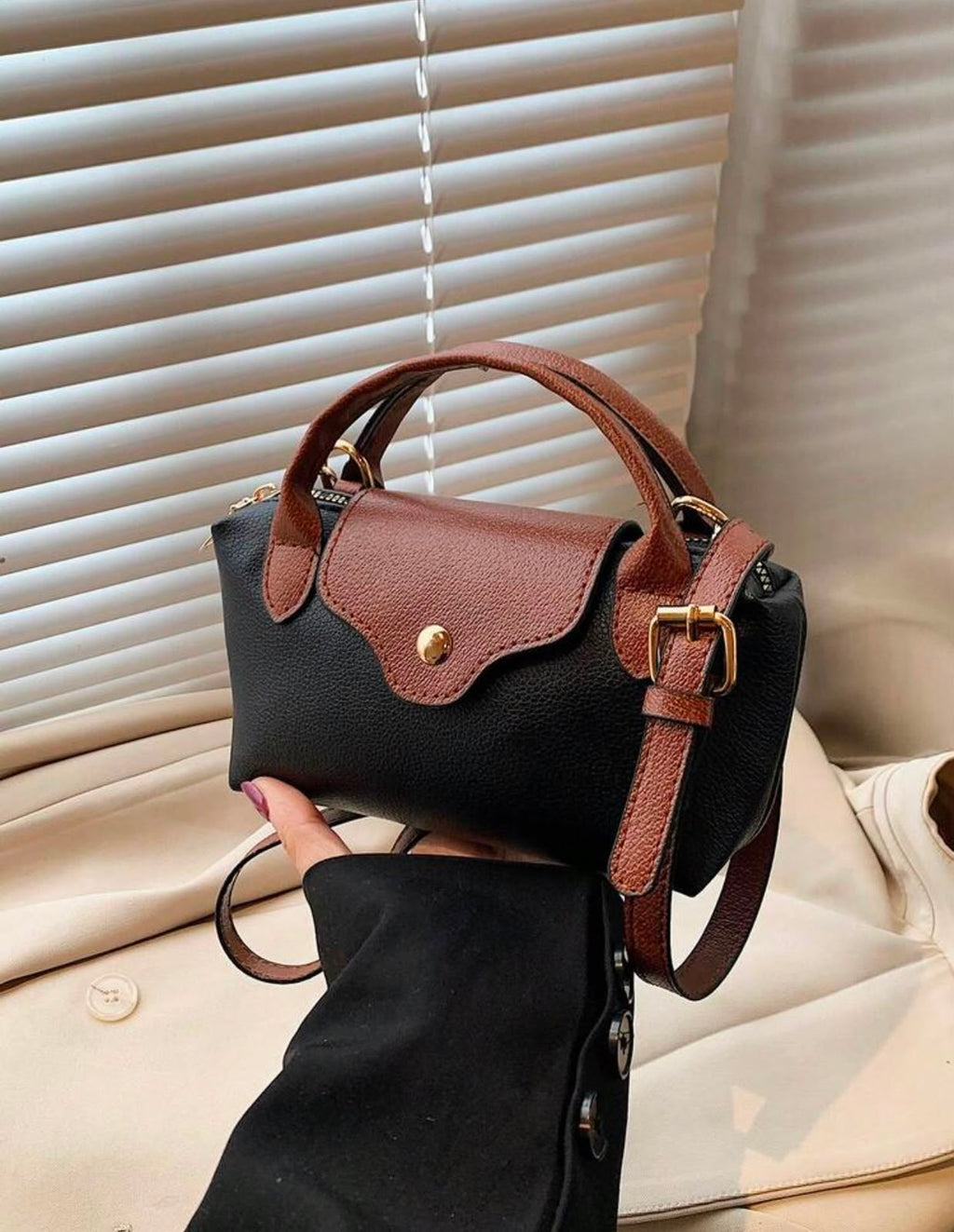 Bolsa Roma Mini Negra