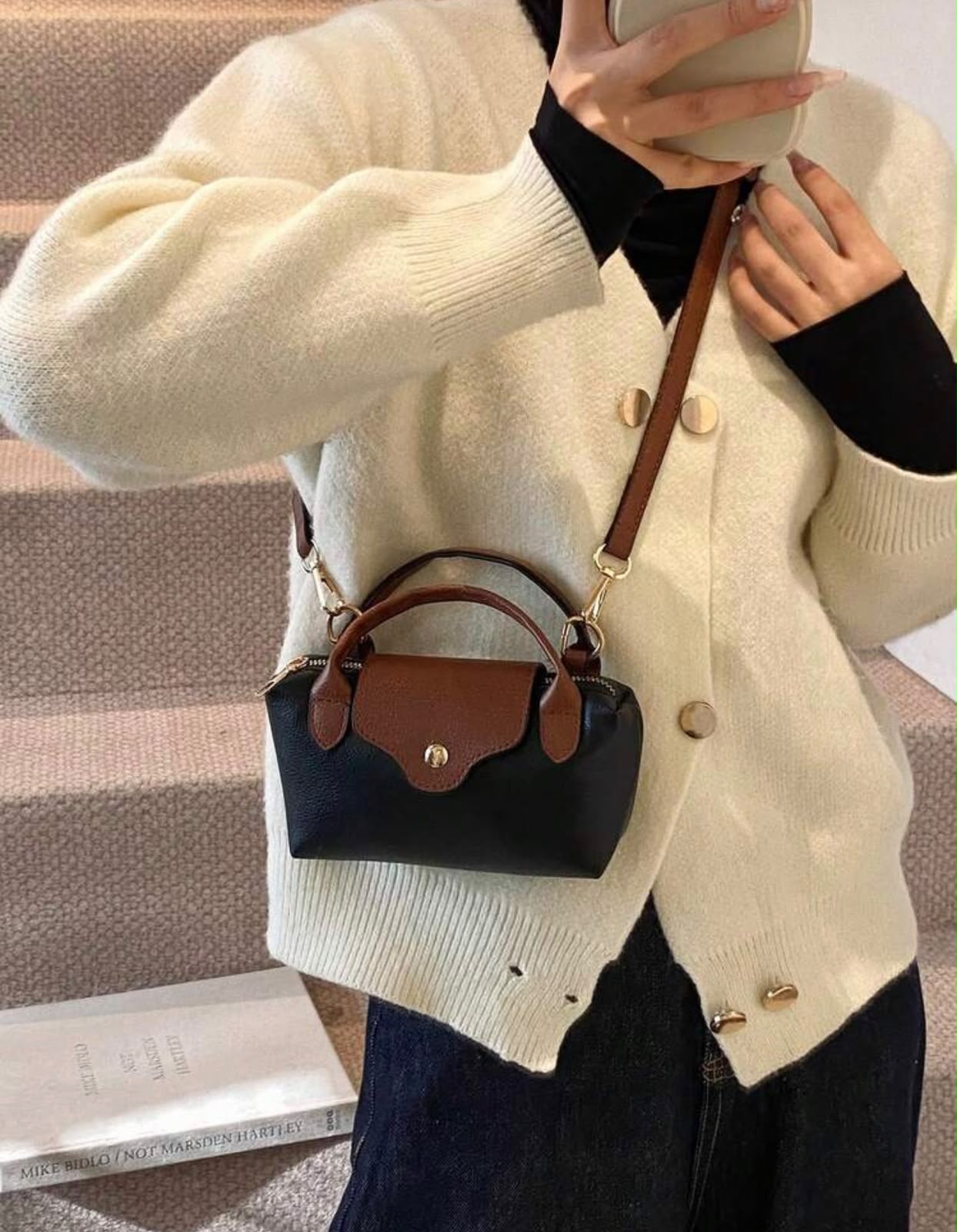 Bolsa Roma Mini Negra