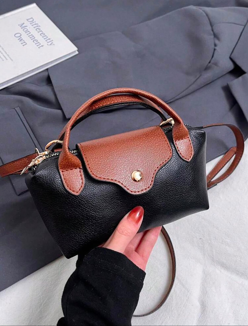 Bolsa Roma Mini Negra