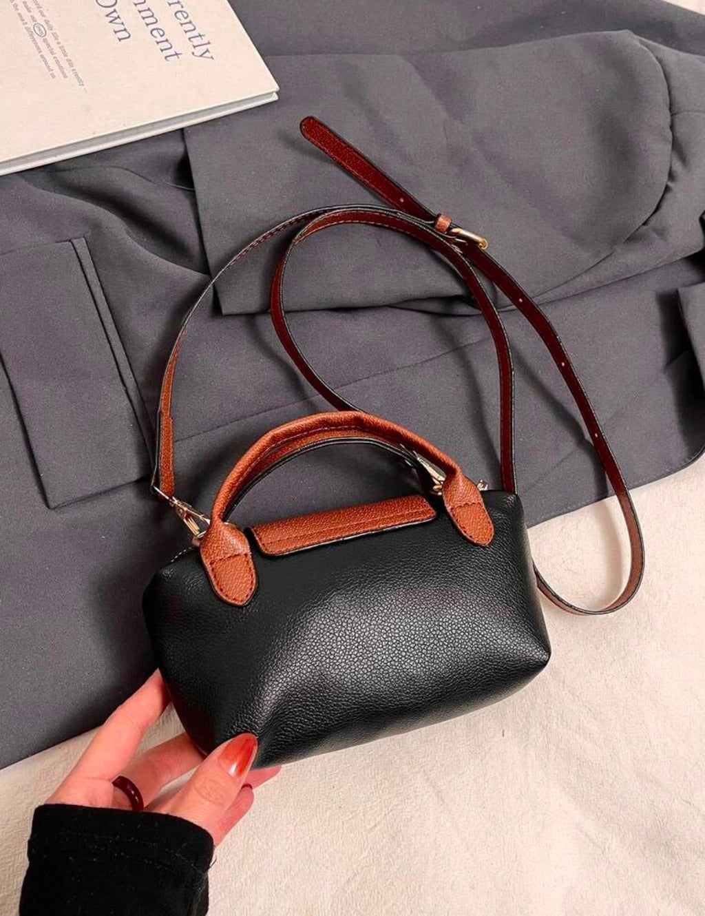 Bolsa Roma Mini Negra